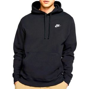 Nike Men's Sportswear Club Fleece "Black" Pullover Hoodie